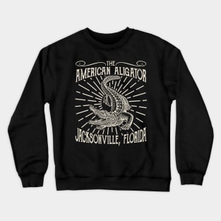 The American Aligator Jacksonville Florida Crewneck Sweatshirt